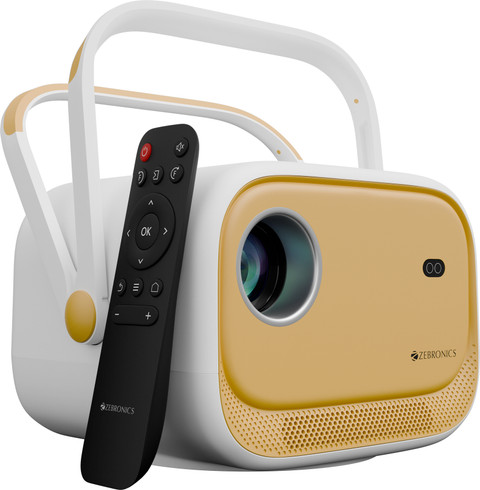 ZEBRONICS Zeb-Pixaplay 34(Zeb-SLP 5) (5200 lm) Portable with 200