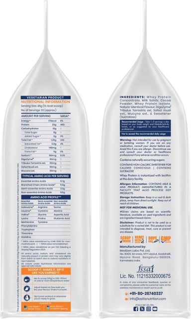 AS-IT-IS Nutrition ATOM Performance Whey 1Kg | With Safed Musli ...
