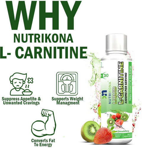 l carnitine suppress appetite NUTRIKONA L-Carnitine 3300 mg Per Serving-Fat Burner and Energy Booster Pre Workout Pre Workout Price in India serum with peptides Size:6000mg Nutritional Therapy / Cholesterol