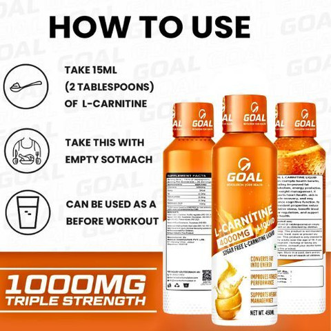 pre workout vs l carnitine Pre Workout Powder - L-CARNITINE 510mg - Fat Burner Weight Loss - 3 Bottles main image 1