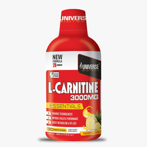 Eligator UNIVERSE BIOTECH L-CARNITINE 3000 MG 30 SERVING ( 450 ml ) Protein Shake Price in India