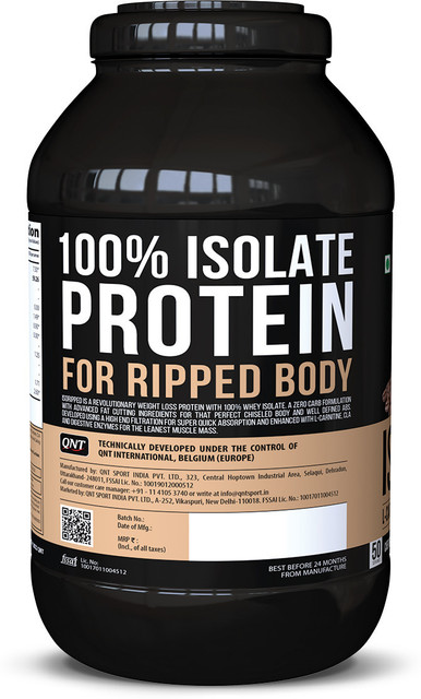 QNT ISO Ripped Isolate Protein | For Ultimate Weight Loss & Lean Muscle ...