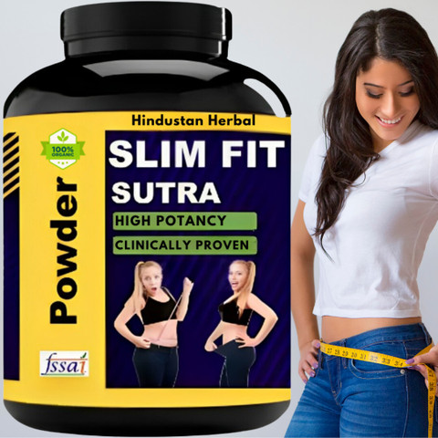 hindustan herbal Slim Fit Sutra, Weight Loss Burn Body Fat, Powder