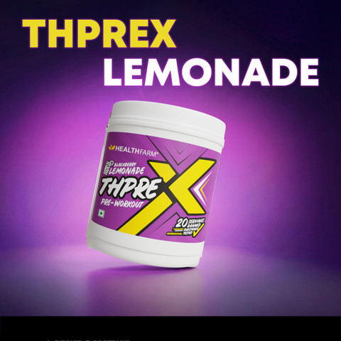 HEALTHFARM ThpreX Pre Workout , Get Increased Energy, Endurance