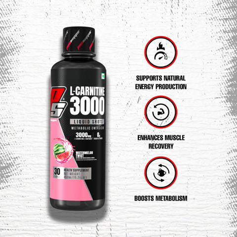 PROSUPPS L-CARNITINE 3000 LIQUID SHOTS METABOLIC ENERGIZER Pre Workout  Price in India