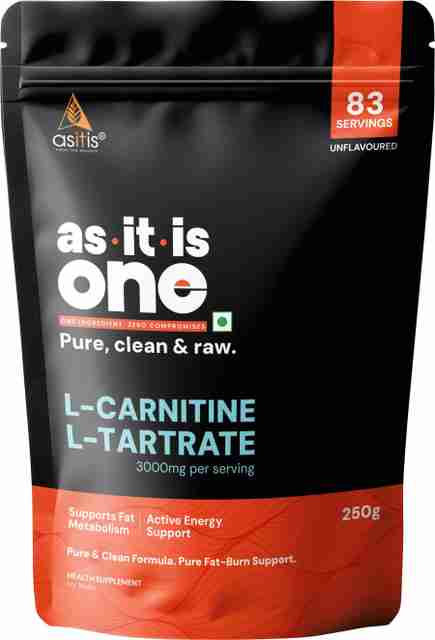 l carnitine in protein powder AS-IT-IS Nutrition One L Tartrate - Supports Fat Metabolism EAA (Essential Amino Acids) Price India - Buy AS-IT-IS Nutrition One L Carnitine L Tartrate Brain & Memory Support Grape Crush:Green Apple Pucker Source Naturals L-Carnitine Capsules