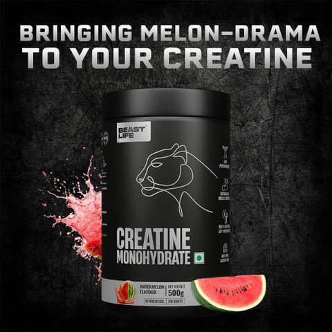 BeastLife Creatine Monohydrate 500g Watermelon - Image 4