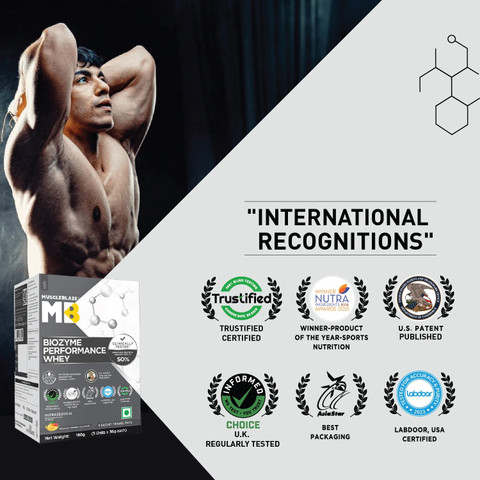 MUSCLEBLAZE Biozyme Performance, 5 Sachet Travel Pack (5x36g), 25g