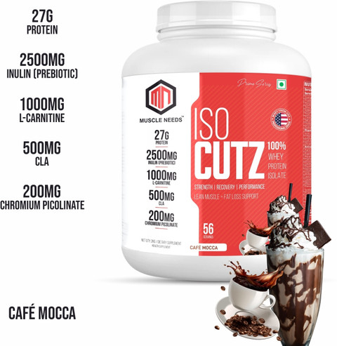 MUSCLE NEEDS ISO CUTZ Premium Protein Powder Carb, High Protein Supplement Whey  Protein Price in India - Buy MUSCLE NEEDS ISO CUTZ Premium Protein Powder  Carb, High Protein Supplement Whey Protein online