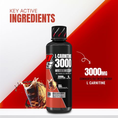 prosupps l carnitine 3000 liquid l-carnitine 3000 liquid results