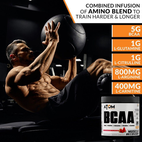 AS-IT-IS Nutrition ATOM BCAA 250g with L-arginine, L-Carnitine, L-Citrulline  | BCAA Price in India - Buy AS-IT-IS Nutrition ATOM BCAA 250g with L- arginine, L-Carnitine, L-Citrulline | BCAA online at Flipkart.com