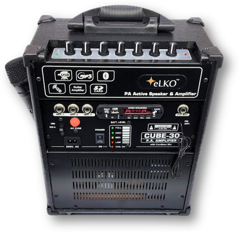 ELKO ™eLKO™New Series Amplifier| Guitar Amplifier| Karaoke|Bluetooth|  Portable Mic Amplifier with Wireless Mic Indoor, Outdoor PA