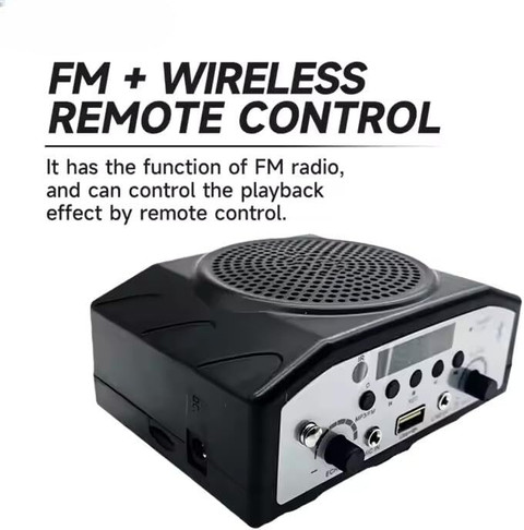 Adiohub Voice Amplifier for Teachers, Personal Voice with Wired