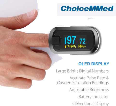 Handheld Pulse Oximeter Overnight Oximeter Continuous Infant Monitoring And Adult