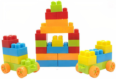 Pulsbery Kids Building Blocks Toy Set for 3-8 Years Old Kids Boys