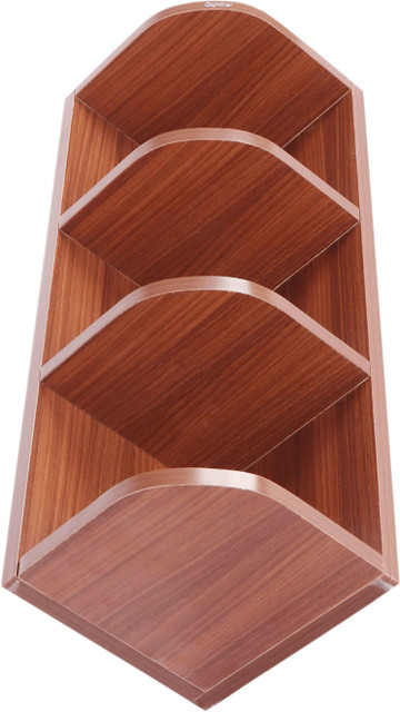 1 2 3 4 WOOD SHELF WALNUT 4点セット 新品 Captiver Eden Corner Wall Shelf Set of 4 Classic Walnut 20X20X68