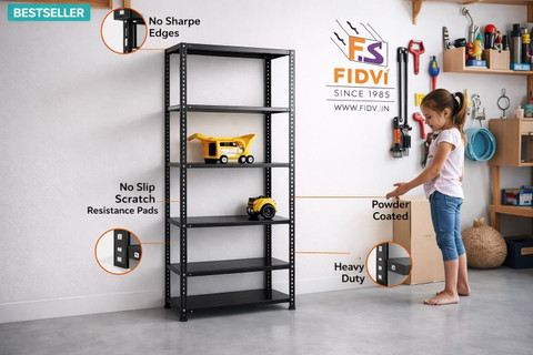 iron shelf 1200 L【引取り限定】 FIDVI Iron Rack Metal Shelves Storage Shop Rack Luggage Powder