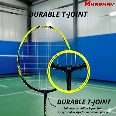 Marman Smash R-209 Multicolor Strung Badminton Racquet - Buy