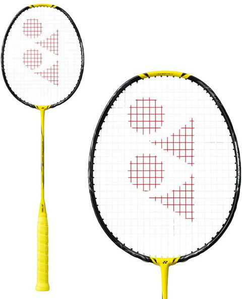 YONEX Nanoflare 1000 Game-4u/G5 Yellow Strung Badminton Racquet