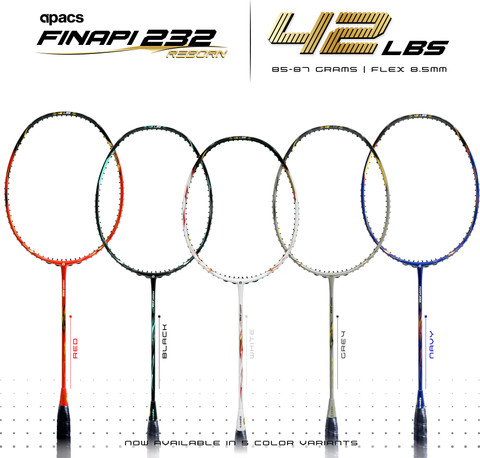 apacs Finapi 232 REBORN (42 LBS, World's Toughest Frame) 100