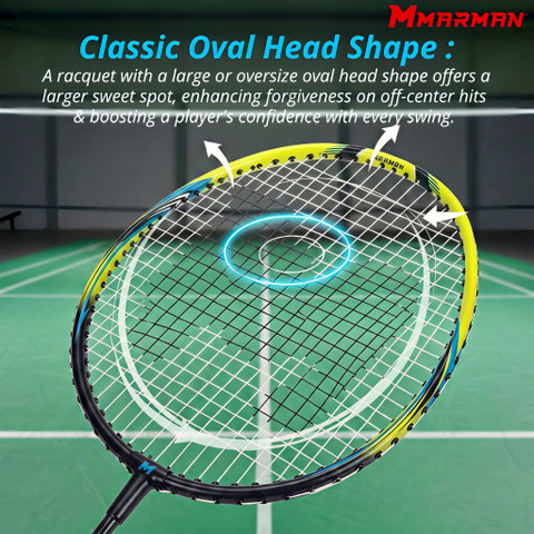 Marman Smash R-209 Multicolor Strung Badminton Racquet - Buy