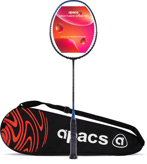 apacs Nano Fusion Speed 722 (76g, 30LBS) Blue Unstrung