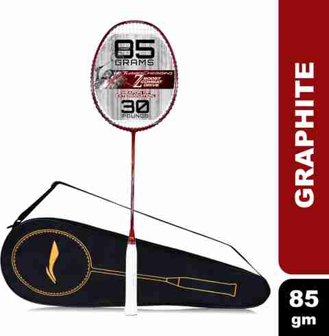LI-NING Turbo Charging Z Combat Red, Black Strung Badminton