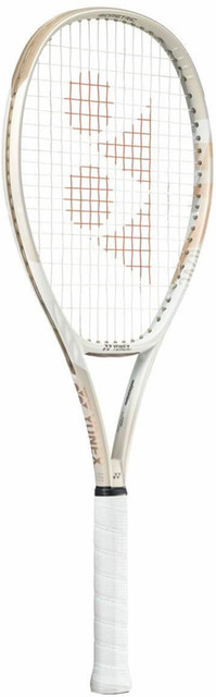 YONEX Vcore 100 Sand Beige (G3, 300g) White Unstrung Tennis