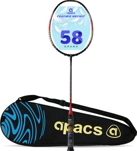 apacs Feather Wt. 55 (Ultra Light Weight) Black, Red