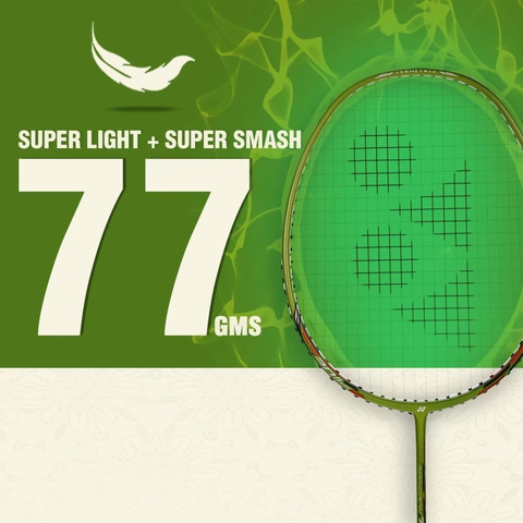 YONEX Nanoray 72 Light Gold Strung Badminton Racquet - Buy YONEX