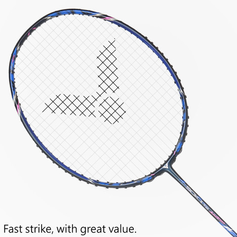 VICTOR Auraspeed ARS-90K II TD B Blue Strung Badminton Racquet
