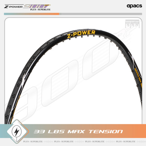 apacs Z Power 900 RP+ Super Lite (Lightweight, Extra Slim Shaft