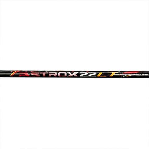 YONEX Astrox 22 LT-(22-23Model)3F/G5 Black, Red Strung Badminton