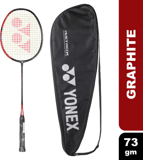 Yonex Astrox Smash Badminton Racquet (Black Flash Red, G4, 73