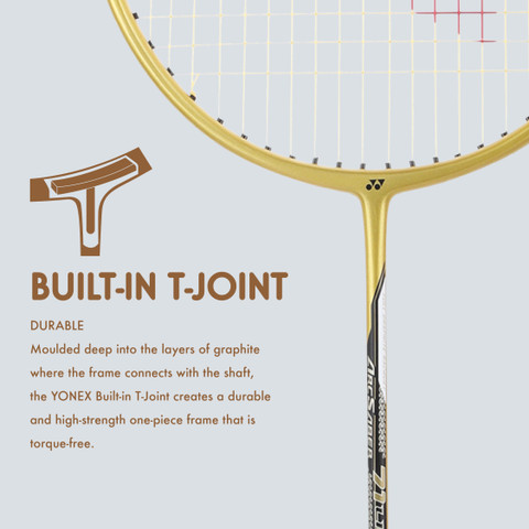 YONEX Arcsaber 71 Light Gold Strung Badminton Racquet - Buy