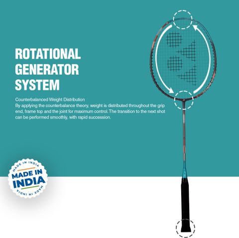 YONEX Astrox Attack 9 Green Strung Badminton Racquet (80g) - Image 7