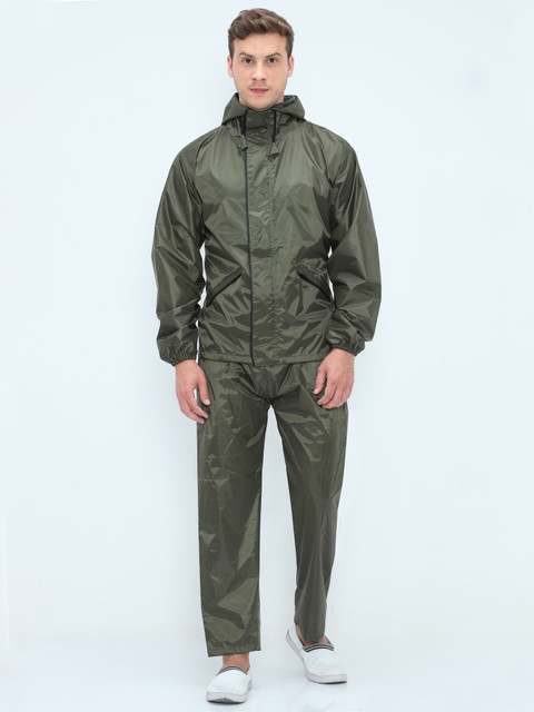 VROJASS Solid Men Raincoat Buy VROJASS Solid Men Raincoat Online