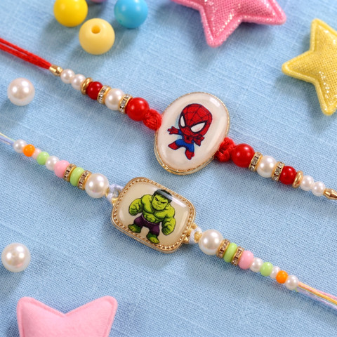 Diy Rakhi Ideas: भैया के लिए खुद बनाएं स्पेशल राखी, मोती से लेकर रिबन तक इन DIY आइडियाज से करें तैयार 7 4 superhero rakhi for kids set of 2 cartoon rakhi with card original imahprcewernwwvt