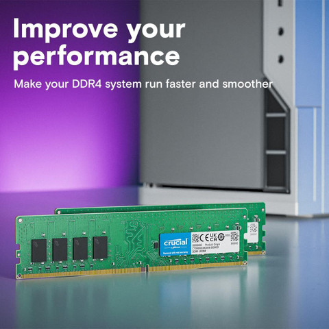 Crucial CT8G4DFRA32A DDR4 8 GB (Single Channel) PC, Laptop (Crucil