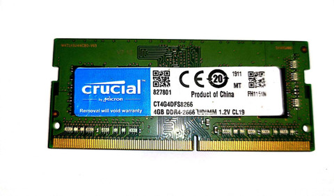 Crucial 4gb Sodimm Ddr4 4gb Crucial Crucial 4GB DDR4 2666Mhz RAM