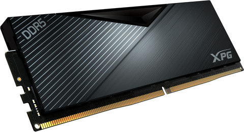 XPG DDR5 5600MHz 16GBx2 メモリー XPG LANCER 5600MHz DESKTOP RAM BLACK DDR5 16 GB (Dual Channel) PC