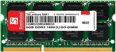 simtronics gb ddr3l laptop1600 DDR3 GB (Single Channel) Laptop