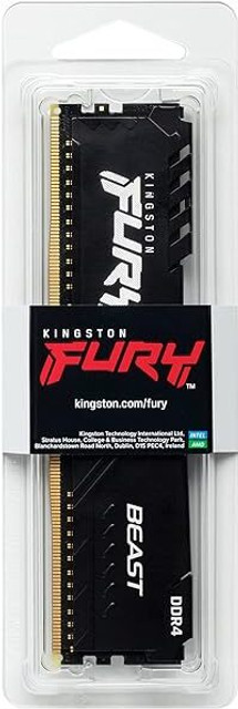 KINGSTON FURY Beast DDR4 16 GB (Dual Channel) PC SDRAM (Fury Beast