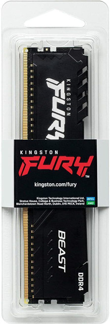 KINGSTON FURY Beast DDR4 16 GB PC 3200MHz CL16 Desktop RAM - Main Image