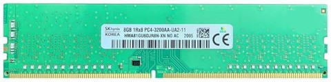 Sk Hynix PC4-3200AA ,1RX8 DDR4 8 GB (Single Channel) PC (HYNIX RAM