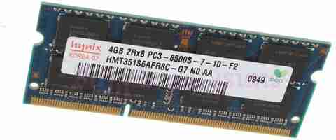 Laptop Ram Ddr3 4gb 1066mhz Hynix 4GB DDR3 1066 (PC3-8500S) LAPTOP