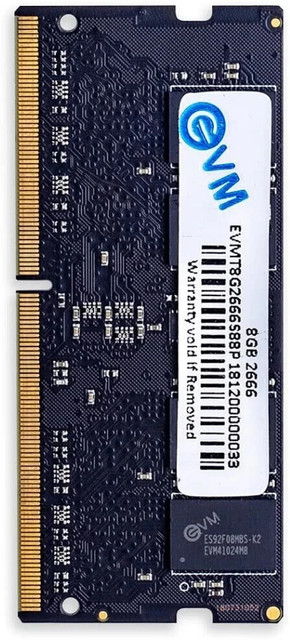 EVM Laptop RAM DDR4 GB Laptop DDR4 (EVMT8G2666S88P)