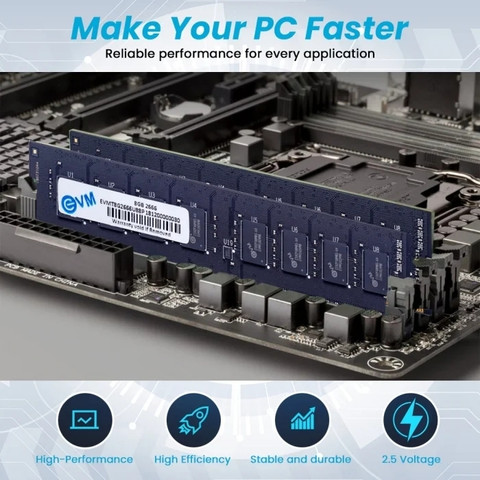 AKE 2666 MHz DDR4 8 GB (Dual Channel) PC, Server (EVM 8GB 2666MHZ