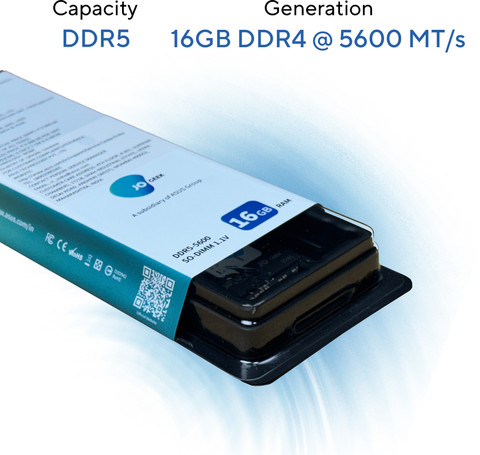 16GB Dual C han neChannel DDR5 5600MT/s JOGEEK 5600 MT/s, SO-DIMM Memory, High-Speed Performance, Low