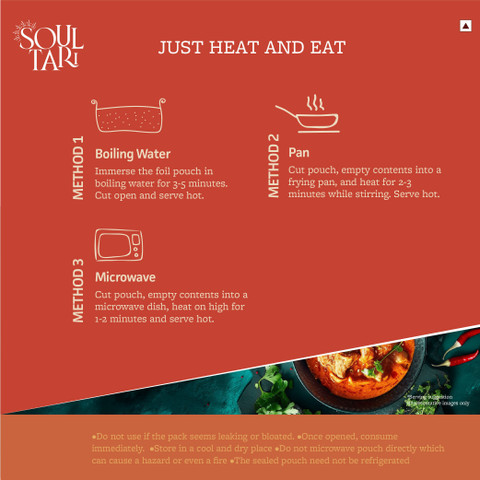 SoulTari by SoulTari Ready To Eat Smoky Butter Chicken In A